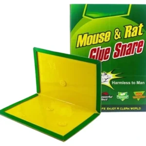 Illatosított, öko ragasztós egér- és patkányfogó lap – használatra kész, erős tapadású rágcsálócsapda otthonra