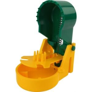 Színes műanyag egércsapda erős rugós mechanizmussal – higiénikus, gyors és újrafelhasználható megoldás