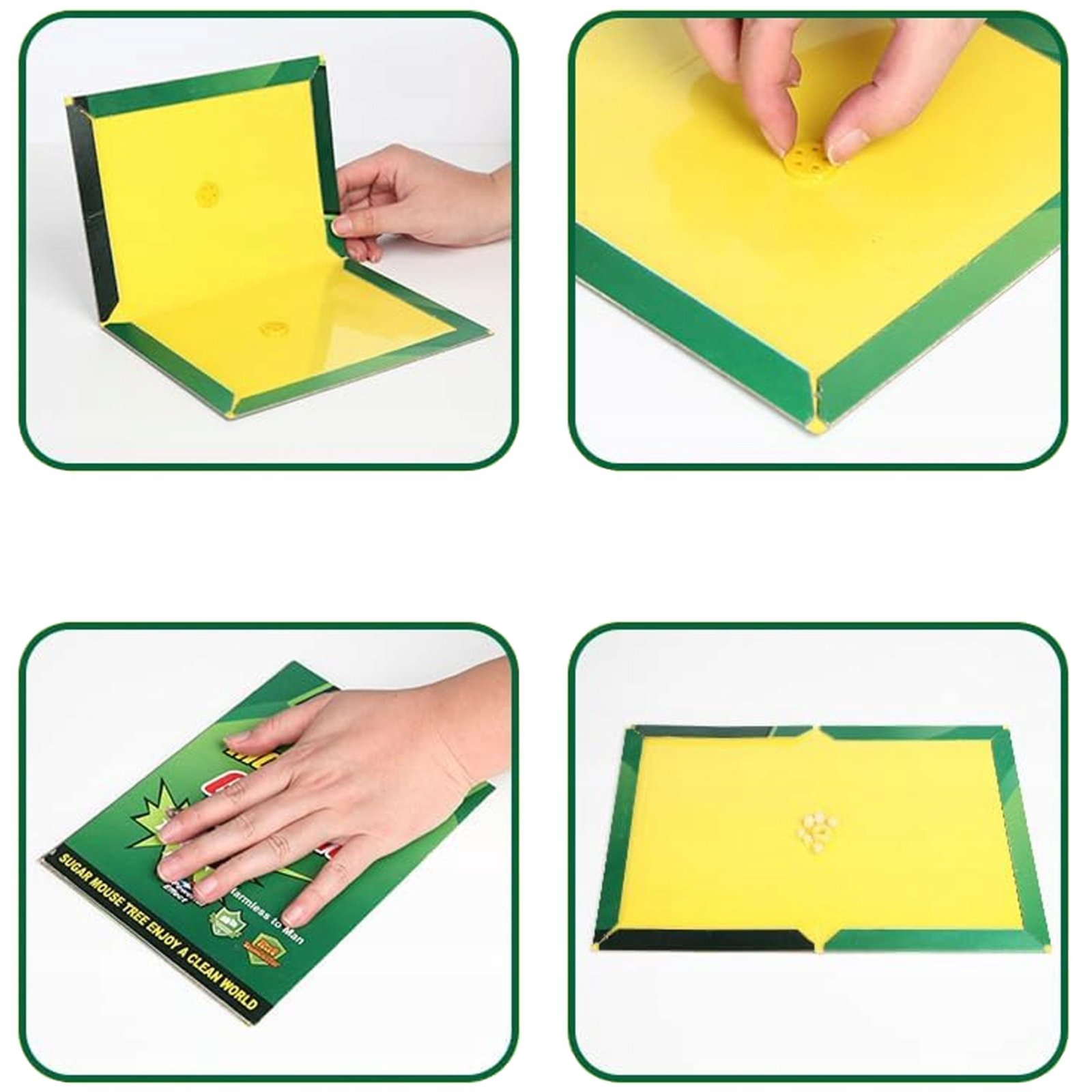 Illatosított, öko ragasztós egér- és patkányfogó lap – használatra kész, erős tapadású rágcsálócsapda otthonra - Image 3